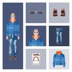 People Icon In Flat style N43
