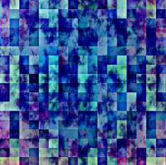 colorful grunge blue mosaic background