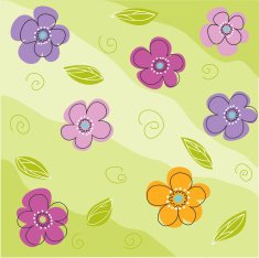 Floral Greeting Card N31