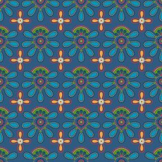 Simple floral pattern