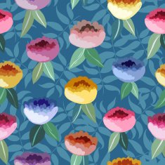 Seamless Floral Pattern N668