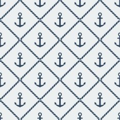 anchors seamless pattern