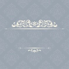 Vintage invitation card N60