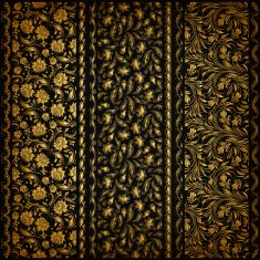 Horizontal elements decoration vector N8