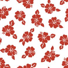 Hibiscus pattern N15