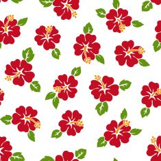 Hibiscus pattern N16