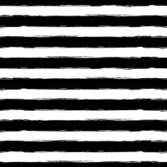 Vector watercolor stripe seamless pattern Abstract black and white background