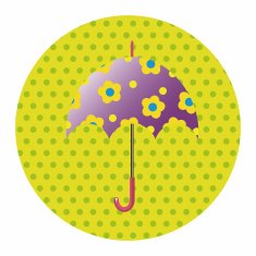 Umbrella theme elements vector eps N172