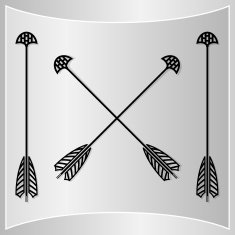 Bow Arrows Silhouette