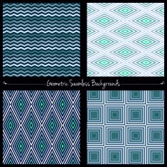 Geometric seamless background set N2