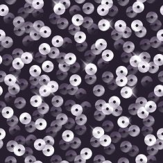 Silver sequins pattern - black background