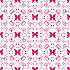 Retro Wallpaper Seamless Pattern N57