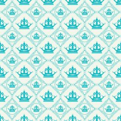 Wallpaper Seamless Pattern Vintage style N32