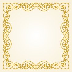 Russian traditional carving ornament N9
