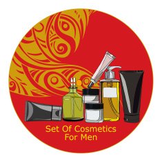 set of cosmetics for men N3
