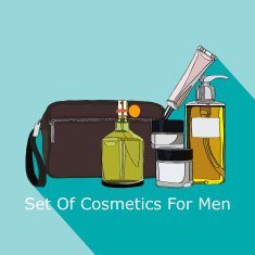 set of cosmetics for men N5
