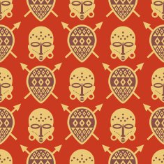 African Tribal Pattern Ethnic ornament N30