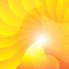 Colorful smooth light lines background Vector illustration contains transparencies