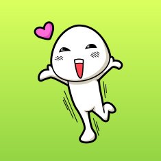 white mushroom character happy N2