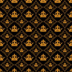 Retro Background Wallpaper Seamless Pattern N37