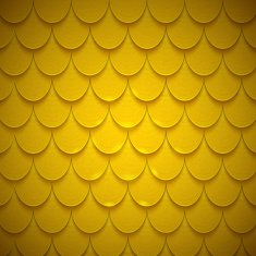 Pattern of semicircles in squama style N2
