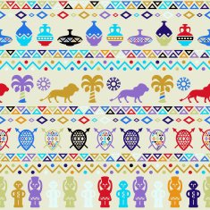 African Tribal Pattern Ethnic ornament N31