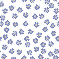 Beautiful Romantic Vector Seamless Pattern N5