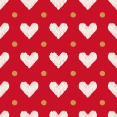Seamless heart pattern N12