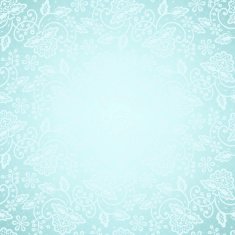 lace frame on blue background N3