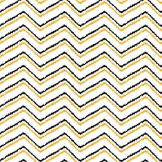 Seamless Ikat pattern with zigzag lines