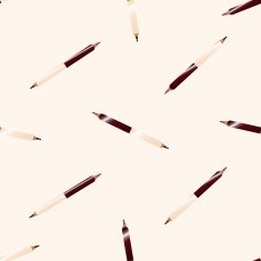 eye liner and eyeshadow cartoon seamless pattern background N7
