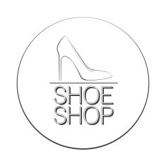 Shoe Shop Icon Concept