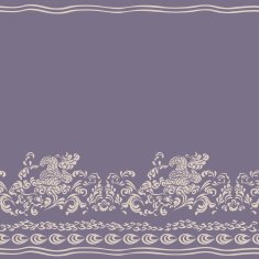 Seamless background border floral pattern