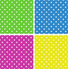 Seamless polka dot background pattern Vector