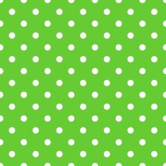 Seamless green polka dot background pattern