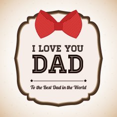 Happy fathers day card design N29