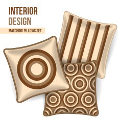 Set of decorative pillow N12