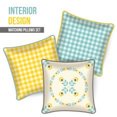 Set of decorative pillow N14