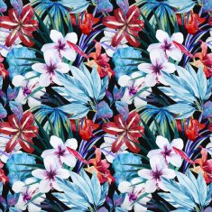 Lily an hibiscus flower pattern N3