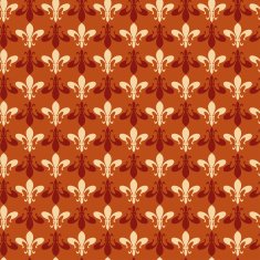 Seamless Pattern Vintage Wallpaper N177