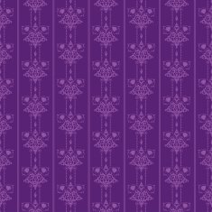 Vintage Pattern Wallpaper Purple Color N29