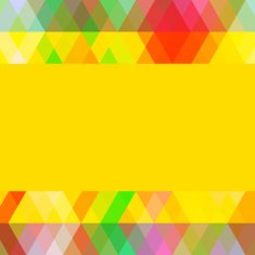 vintage Abstract colored rhombus Geometric background template for your design