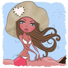 Cute Girl make massage N2