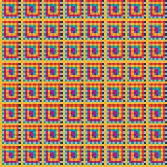 Rectangle pattern Cube stylish wall paper design N2