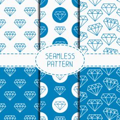 Set of hipster fashion geometric seamless diamond pattern Wrapping paper