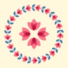 Scandinavian flowers N10