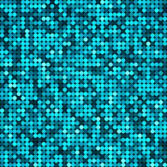 Vector abstract background of sparkling sequins Blue disco shiny lights