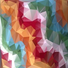 Abstract colorful low poly background N5