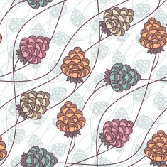 Flower pattern N48