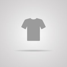 Vector White Blank Tshirt Icon Symbol